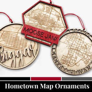 Hometown Christmas Ornament