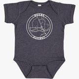 Hometown Map Onesie