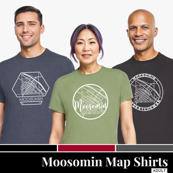 Moosomin Hometown Map Shirt [Adult]