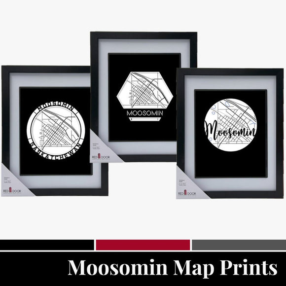 Moosomin Hometown Map Prints