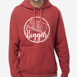 BIGGAR, SK Hometown Map Hoodie [Adult]