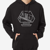 BIGGAR, SK Hometown Map Hoodie [Adult]