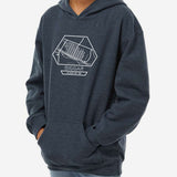 BIGGAR, SK Hometown Map Hoodie [Youth]
