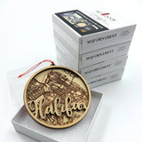 Hometown Map Ornament
