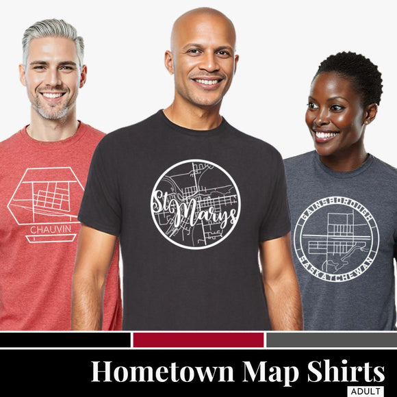 Hometown Map Shirt [Adult]