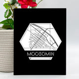 Moosomin Hometown Map Prints