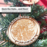 Hometown Map Ornament
