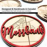 Hometown Map Ornament