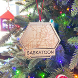 Hometown Map Ornament