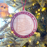 Hometown Map Ornament