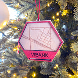 Hometown Map Ornament