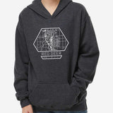 READY TO SHIP: Map Hoodie [Youth]