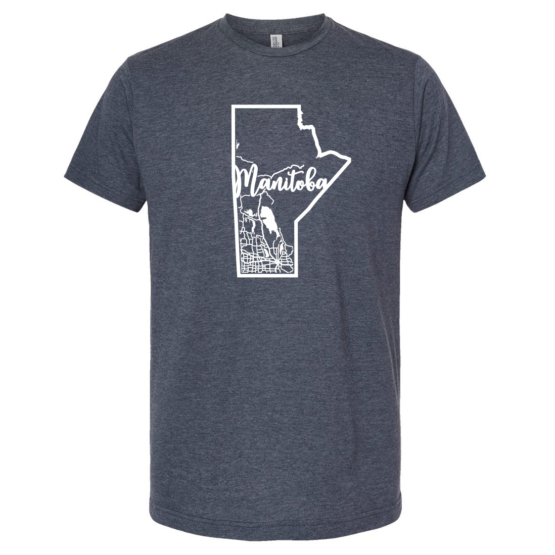 Manitoba Map Shirt [Adult] – Red Door Maps