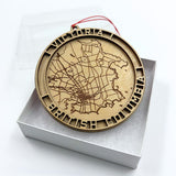Hometown Map Ornament