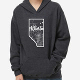 Alberta Map Hoodie [Youth]