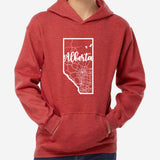 Alberta Map Hoodie [Youth]