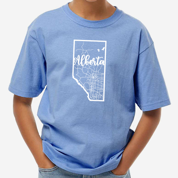 Alberta Map Shirt [Youth]